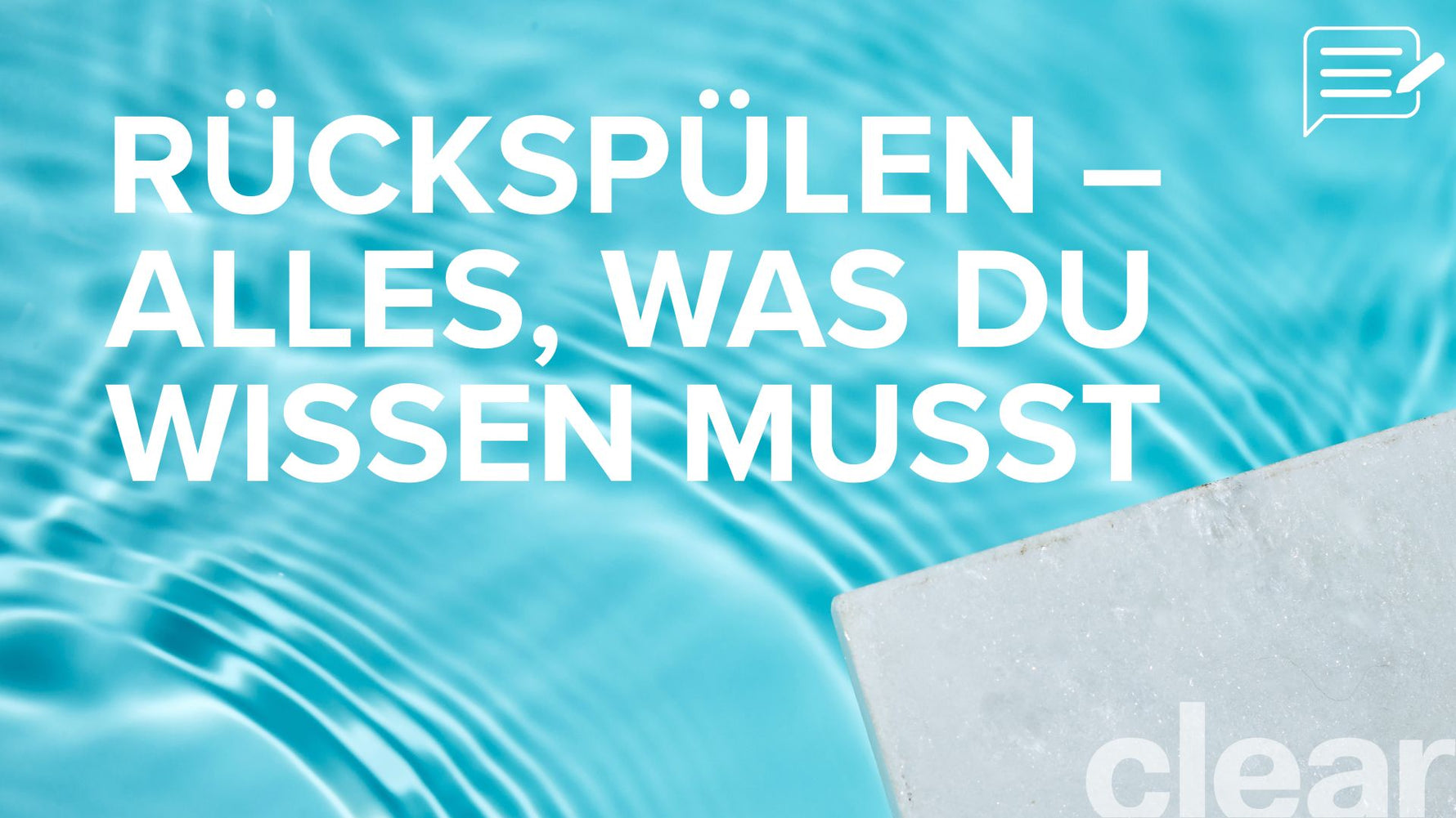 Pool rückspülen – alles, was du wissen musst!