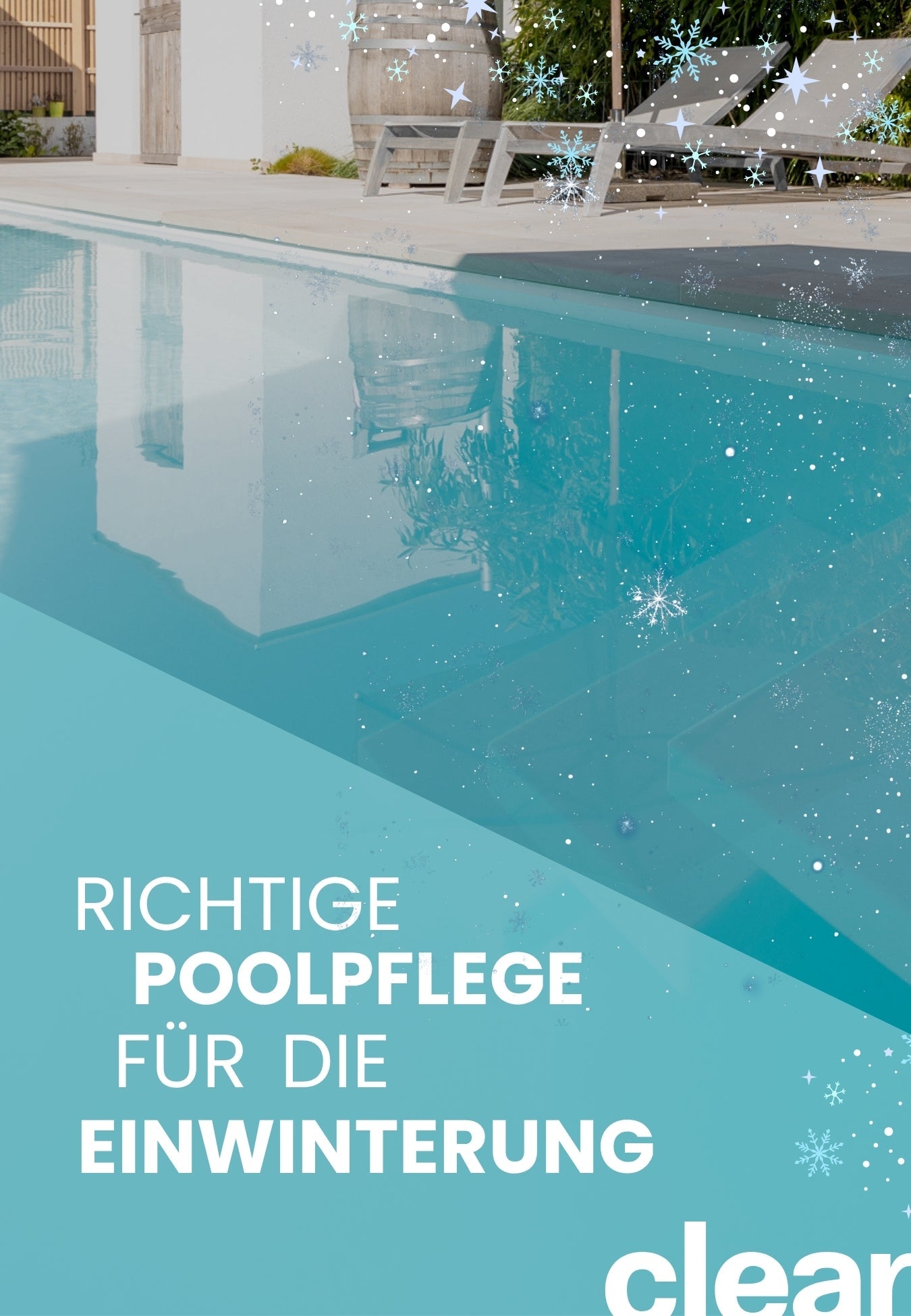 Pool einwintern in 5 einfachen Schritten