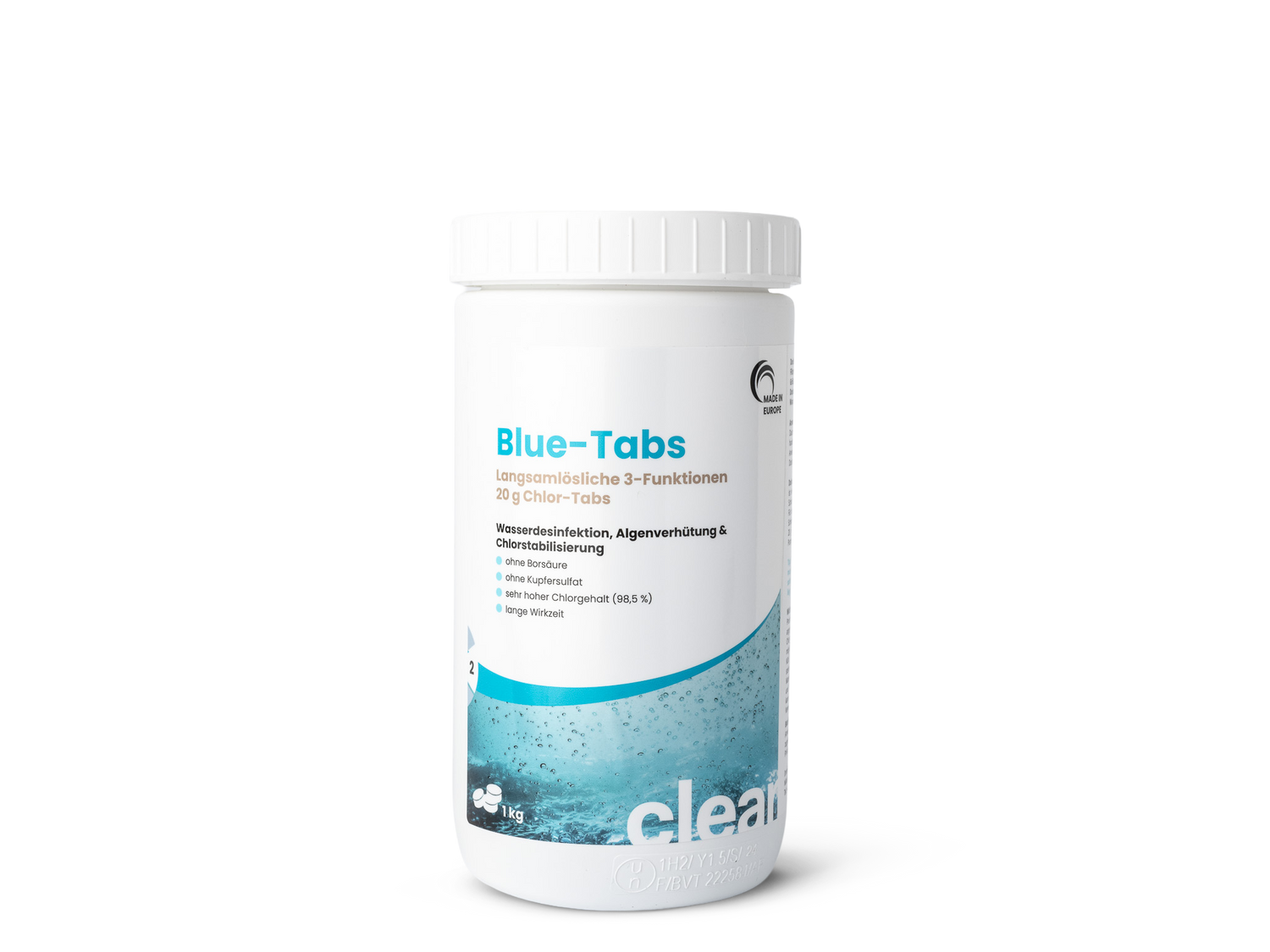 clear Blue-Tabs 20g