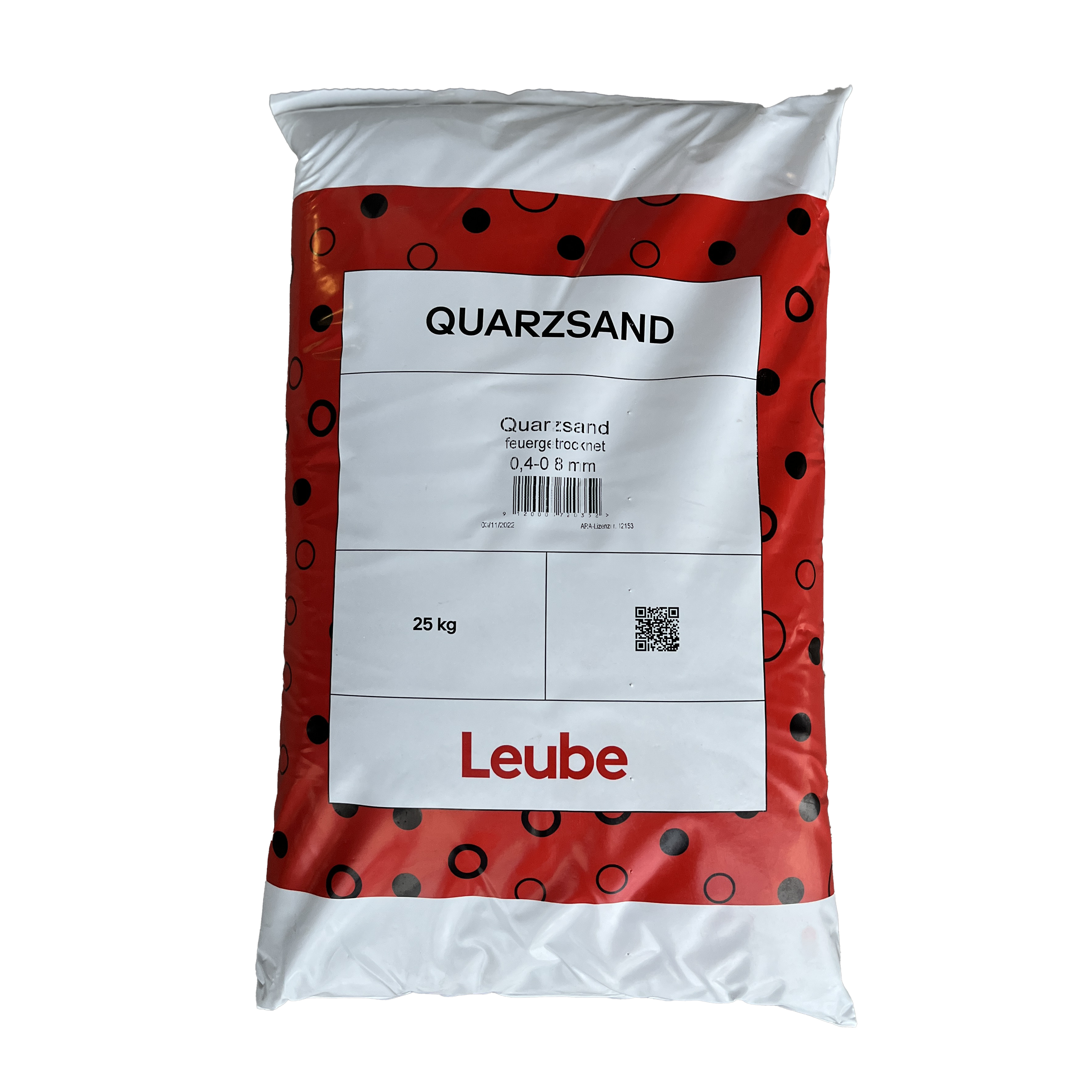 25kg Sack mit Quarzsand von Leube