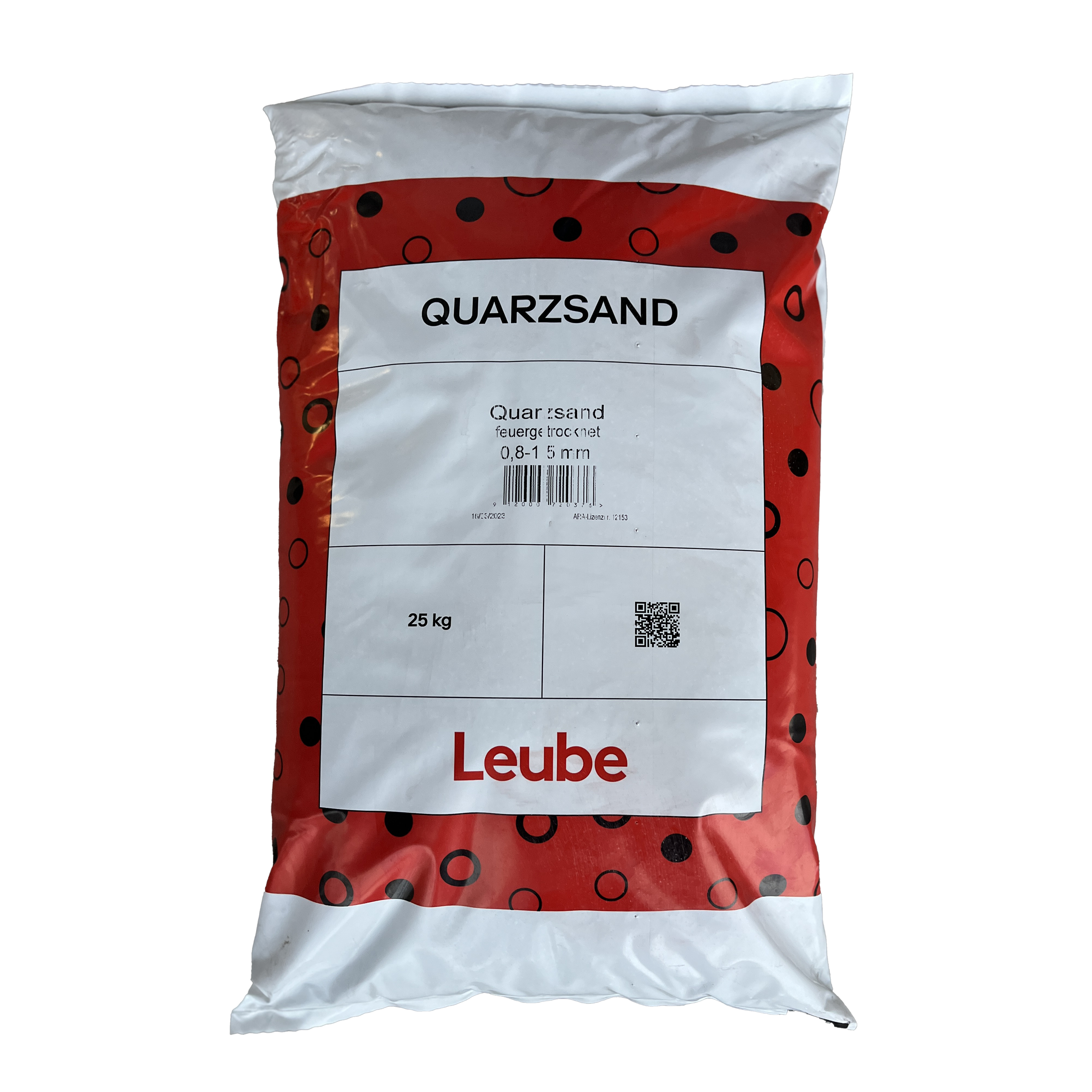 25kg Sack mit Quarzsand von Leube